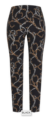 CAMBIO Ros Equestrian Patterned Stretch Pants